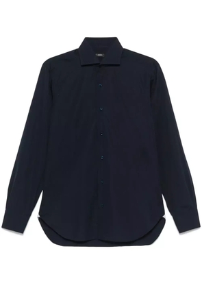 Barba cotton shirt - Blue