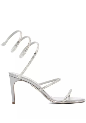 René Caovilla 100mm Cleo sandals - Silver