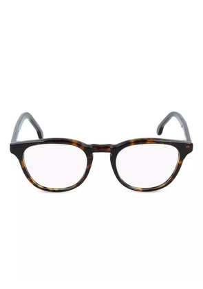 Paul Smith round-frame glasses - Brown