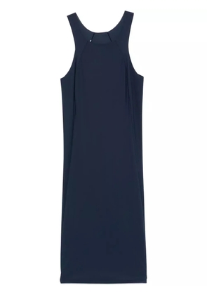 Patrizia Pepe racerback mini dress - Blue