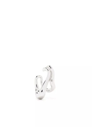 Maria Black River single earcuff - Silver