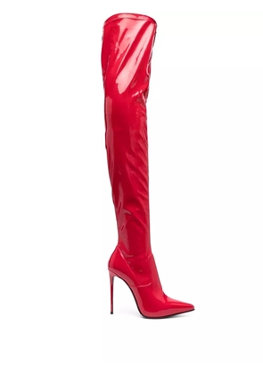 Le Silla Eva thigh-high stiletto boots - Red