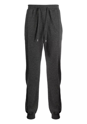 Dunhill drawstring cashmere blend track pants - Grey