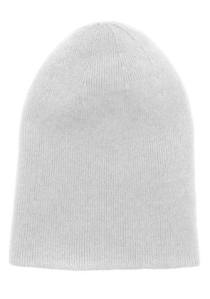 Boris Bidjan Saberi ribbed-knit cashmere beanie - Grey