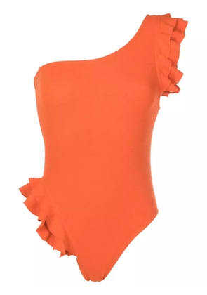 Clube Bossa Koss ruffle-trim detail swimsuit - Orange