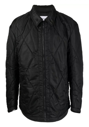 Trussardi diamond-quilted jacket - Black
