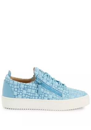 Giuseppe Zanotti Gail studded sneakers - Blue