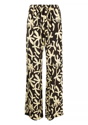 Nanushka abstract-print drawstring trousers - Black