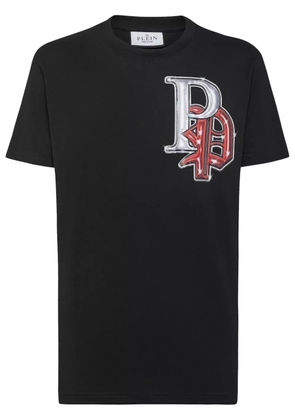 Philipp Plein Gothic Plein cotton T-shirt - Black
