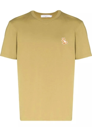 Maison Kitsuné Chillax Fox Patch T-shirt - Green