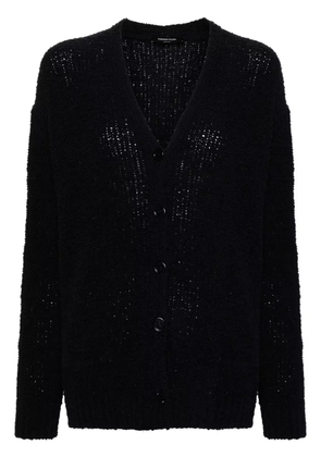 Fabiana Filippi V-neck bouclé-knit cardigan - Blue