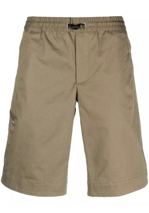 Moncler elasticated wasitband deck shorts - Green