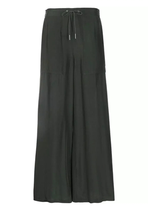 Fabiana Filippi drawstring straight trousers - Green