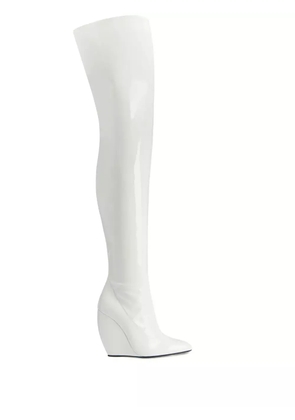 Giuseppe Zanotti 105mm Preety boots - White