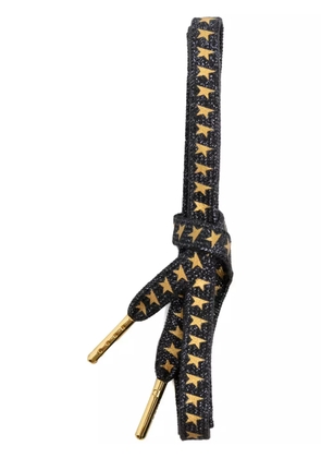 Golden Goose star-print shoe laces - Grey