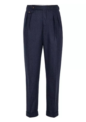 Brunello Cucinelli tailored tapered trousers - Blue