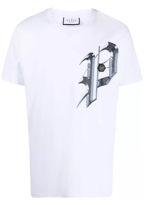 Philipp Plein graphic-print cotton T-shirt - White