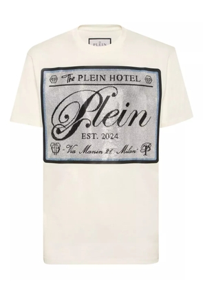 Philipp Plein logo-embellished T-shirt - White
