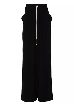 Rick Owens Lido crepe wide trousers - Black