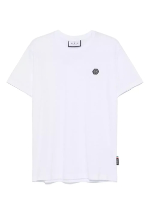 Philipp Plein logo-patch T-shirt - White