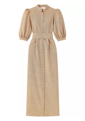DESTREE Amoako midi dress - Neutrals