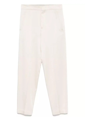 Brunello Cucinelli satin trousers - Neutrals