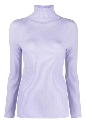 Fabiana Filippi roll-neck long-sleeve jumper - Purple