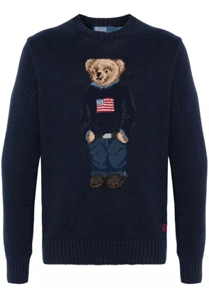 Polo Ralph Lauren Flag Bear sweater - Blue