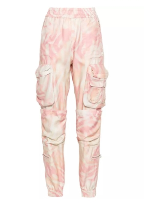 Diesel P-Mirow zebra-print trousers - Pink