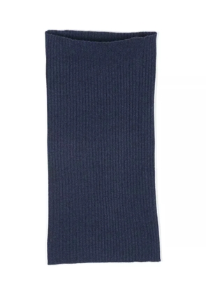 BOMPARD ribbed snood - Blue