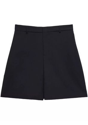 MSGM high-waisted shorts - Blue