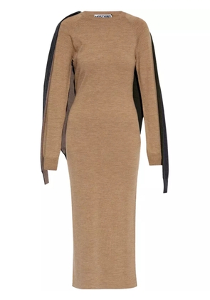 Moschino wool dress - Neutrals