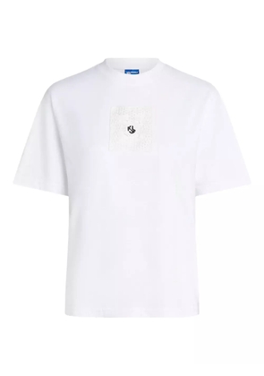 Karl Lagerfeld Jeans organic-cotton t-shirt - White
