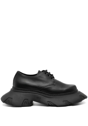 Comme Des Garçons x Phileo leather Derby shoes - Black