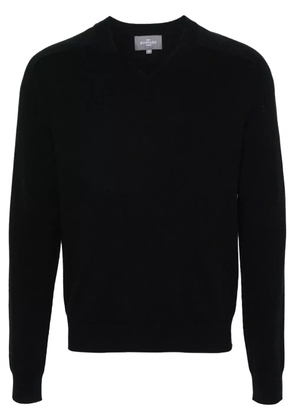 BOMPARD Hammered V-neck sweater - Black