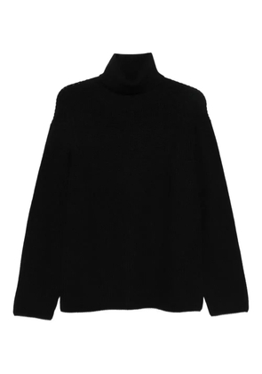 P.A.R.O.S.H. Lady Blum roll-neck wool sweater - Black
