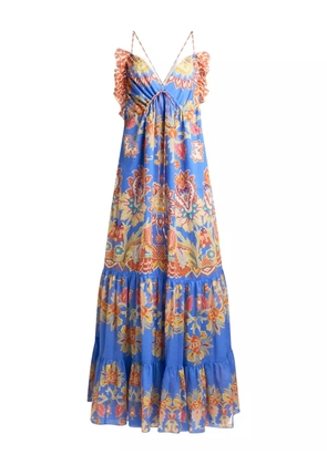 ETRO printed dress - Blue