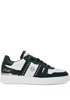 Philipp Plein logo-embellished panelled sneakers - Green