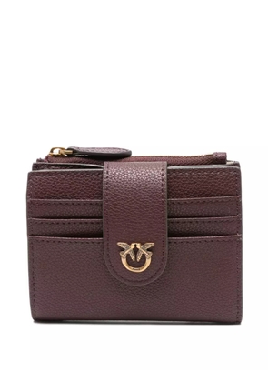 PINKO leather zip-around wallet - Brown