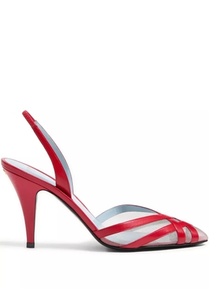 Valentino Garavani 90mm Impudance slingback pumps - Red