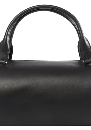 The Row cylindrical leather bag - Black