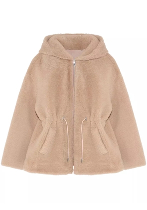 Yves Salomon drawstring-waist jacket - Neutrals