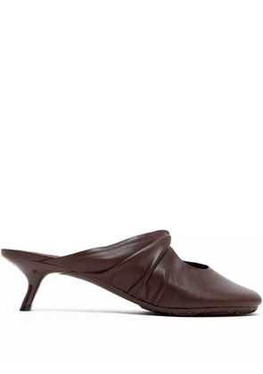 LOEWE Toy Panta knot detail mules - Brown