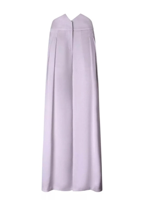 Genny pleated trousers - Purple