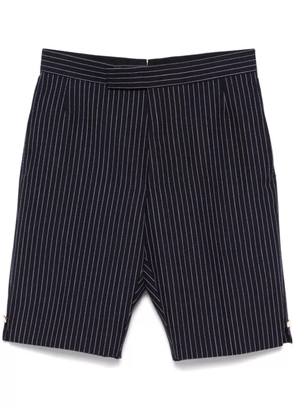 Thom Browne pinstriped shorts - Blue