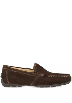 Geox Moner suede loafers - Brown