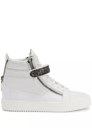 Giuseppe Zanotti Coby Deluxe high-top sneakers - White