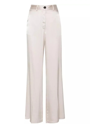 Forte Forte satin palazzo pants - Neutrals