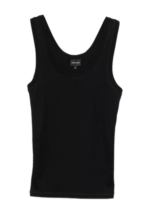 HERSKIND fine-ribbed tank top - Black