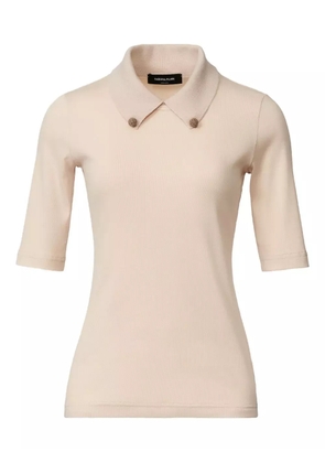 Fabiana Filippi embellished-collar top - Neutrals